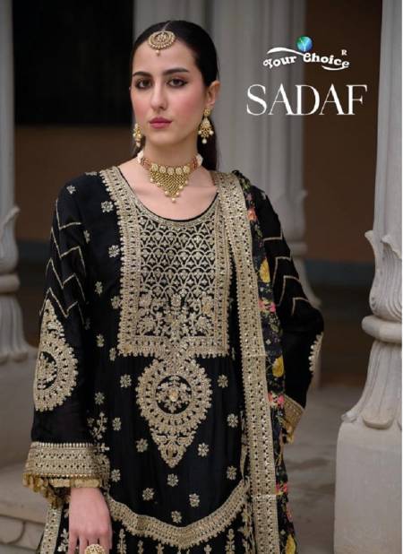 Sadaf By Your Choice Heavy Wedding Wear Sharara Readymade Suits Wholesale Market In Surat